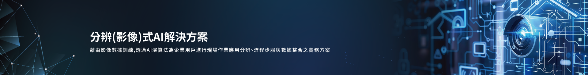 分辨(影像)式AI 解決方案